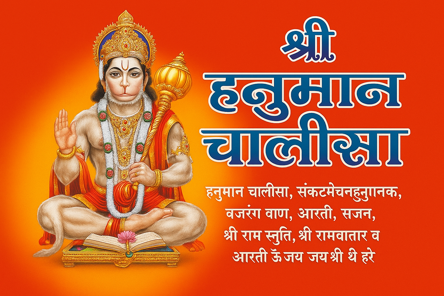 Hanuman Chalisa (Medium Size)